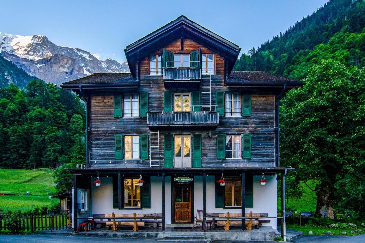 Alpenhof Mountain Lodge Stechelberg Exteriör bild